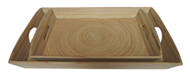 Natural bamboo rectangle tray, best selling from Vietnam