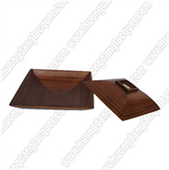 Bamboo square tray for fruit and table decor