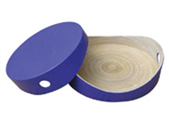 Bamboo round tray product in Vietnam
