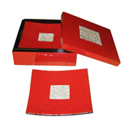square box with 6 curved coaters