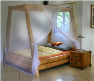 Bamboo Bed  Bamboo Bed  Bamboo side cabinet Mosquito-net100%cotton