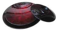 Set of 3 round dishes