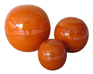 set of 3 round balls