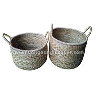 Set of 2 Seagrass baskets