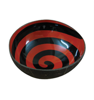 lacquer coconut bowl