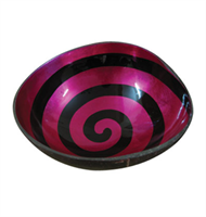lacquer coconut bowl