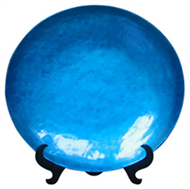 giant dish with stand