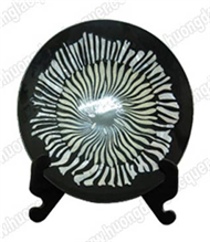 round plate with stand