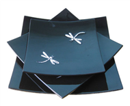 set of 3 square dishes