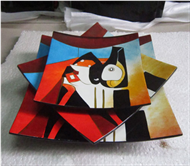 set of 3 square dishes