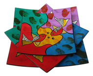 set of 3 square dishes