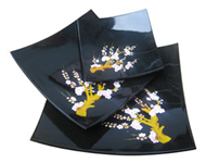 set of 3 square dishes