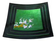 set of 3 square dishes