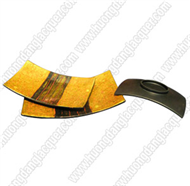 set of 3 rectangular plates