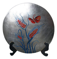 round plate with stand