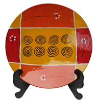 decorative plate with stand