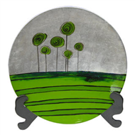 decorative plate with stand