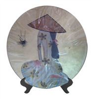 decorative plate with stand