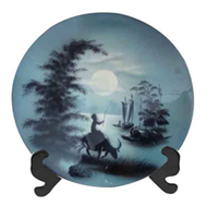 decorative plate with stand
