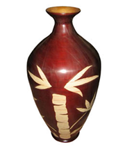 bamboo vase