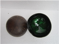 lacquer coconut bowl