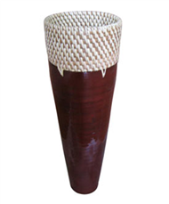 bamboo vase