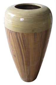 bamboo vase