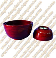 set of 3 bamboo bowls