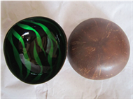lacquer coconut bowl