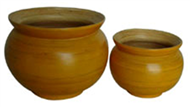 set of 2 round jar