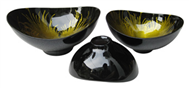 set of 3 oval bowls
