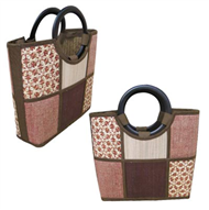 Vietnam Bamboo & Jute handbag
