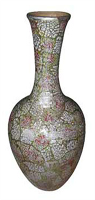 vase with eggshell
