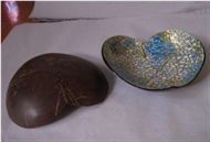 lacquer coconut bowl