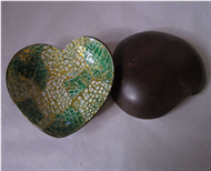 lacquer coconut bowl