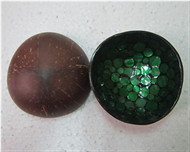 lacquer coconut bowl