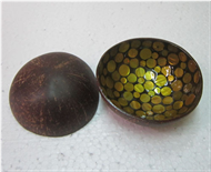 lacquer coconut bowl