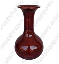 Bamboo vase decoration