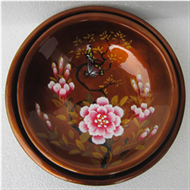 set of 2 round bowls