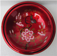 set of 2 round bowls