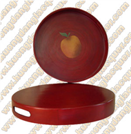 bamboo round tray