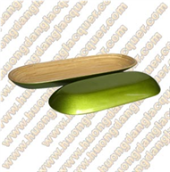 set of 2 rectangle trays