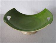 Vietnam bamboo tray, storage fruit tray from HuongDangLacquer