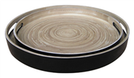 Bamboo round tray from Vietnam