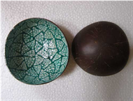 lacquer coconut bowl