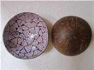 lacquer coconut bowl