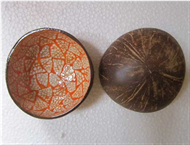 lacquer coconut bowl