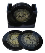 set of 6 round coasters