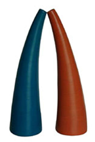 elephant's tusk vase