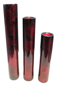 set of 3 candle holders